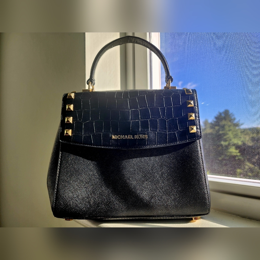 Michael Kors Karla Leather Crossbody
